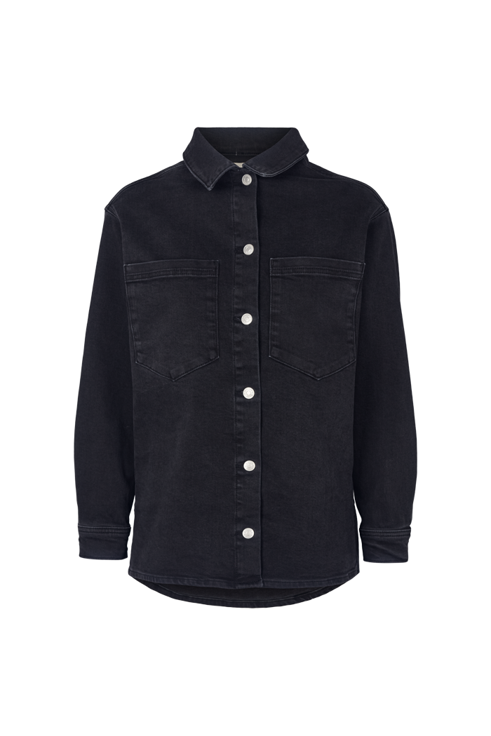 Basic Apparel Etta shirt Shirts 001 Black